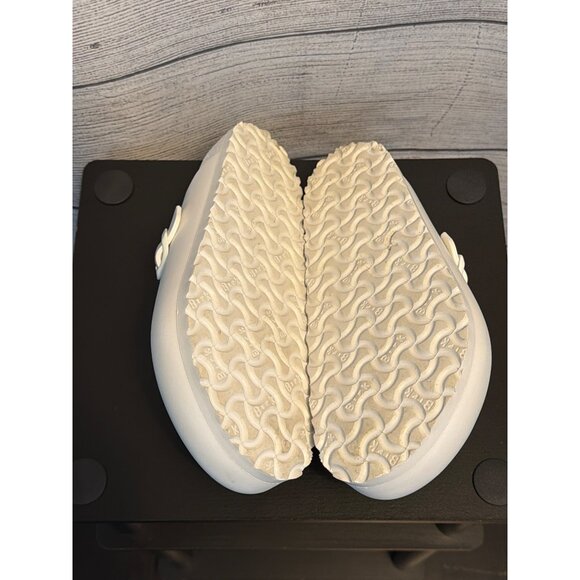 Birkenstock Mens Boston Eva White Clogs Size 43/10 - Picture 4 of 4